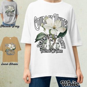 Courage Unites- white style 01